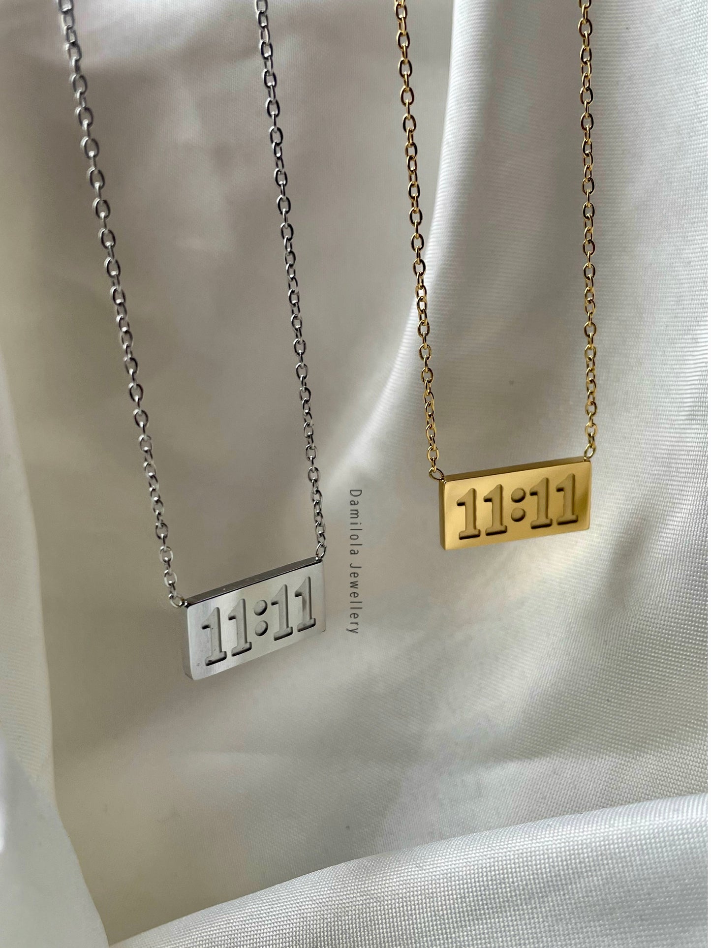 11:11 Necklace - Gold/Silver