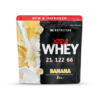 XL Nutrition XTRA Whey Protein Powder 2kg | Muscle Growth & Recovery