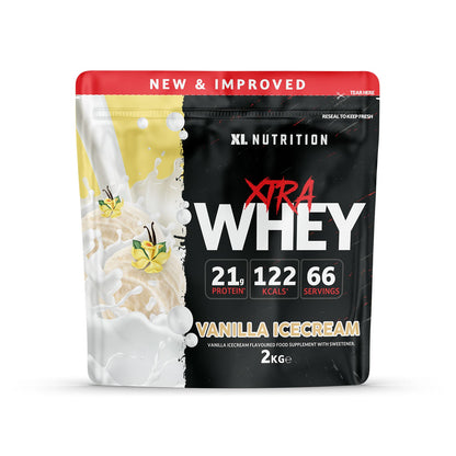XL Nutrition XTRA Whey Protein Powder 2kg | Muscle Growth & Recovery